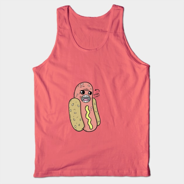 hotdog lozer Tank Top by anothersadartist